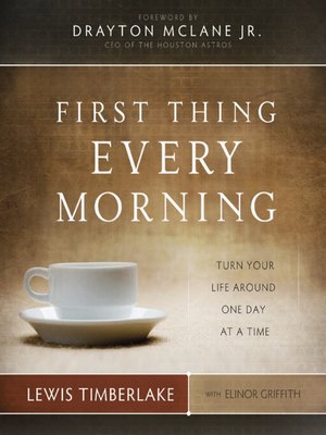 cover image of First Thing Every Morning